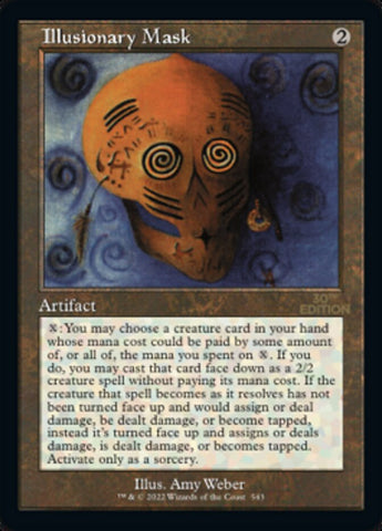 Illusionary Mask (Retro) [30th Anniversary Edition] - The Mythic Store | 24h Order Processing