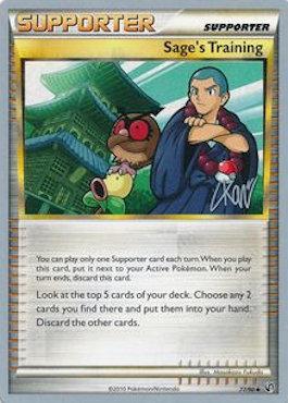 Sage's Training (77/90) (Reshiphlosion - Christopher Kan) [World Championships 2011] - The Mythic Store | 24h Order Processing