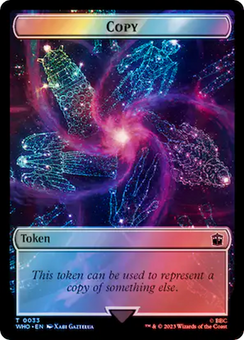 Copy // Mutant Double-Sided Token (Surge Foil) [Doctor Who Tokens] - The Mythic Store | 24h Order Processing