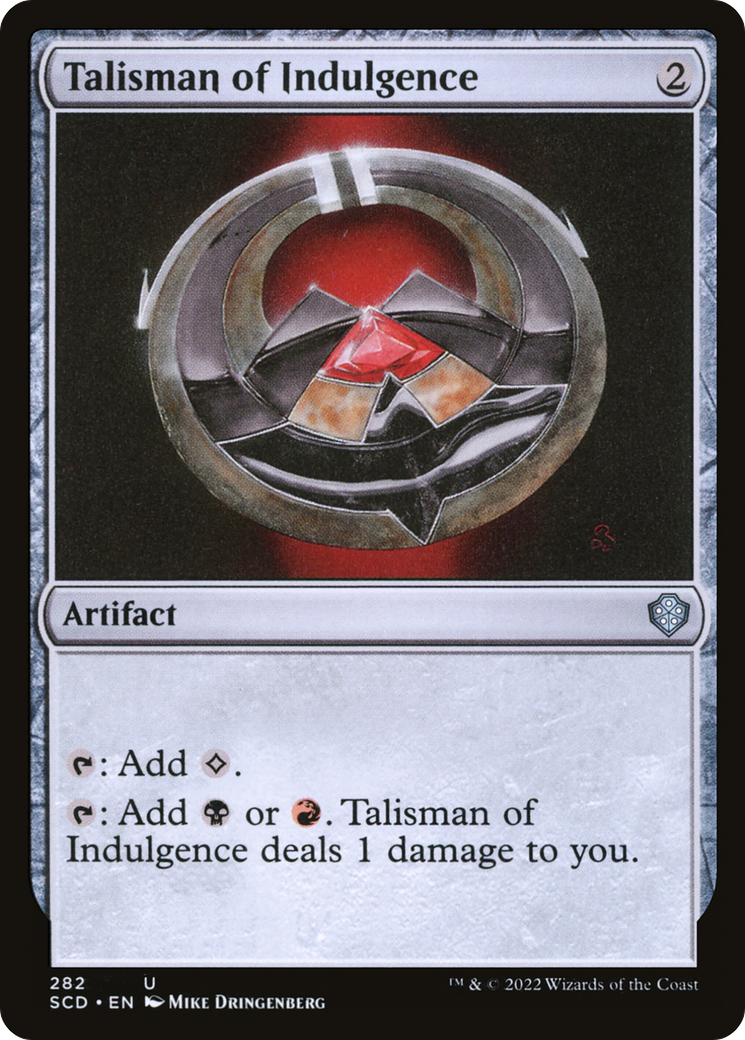 Talisman of Indulgence [Starter Commander Decks] - The Mythic Store | 24h Order Processing