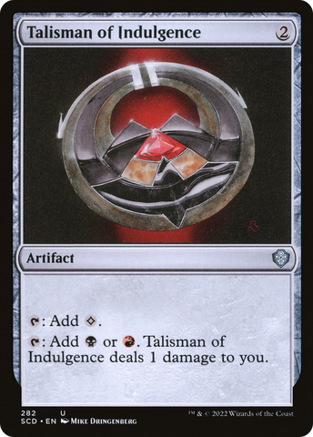 Talisman of Indulgence [Starter Commander Decks] - The Mythic Store | 24h Order Processing