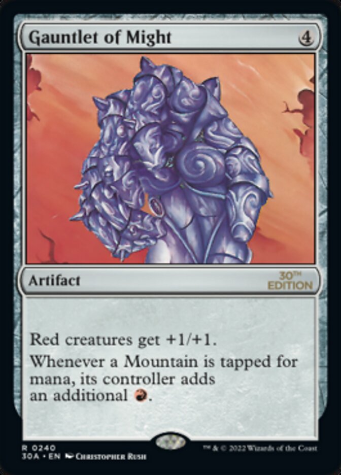 Gauntlet of Might [30th Anniversary Edition] - The Mythic Store | 24h Order Processing