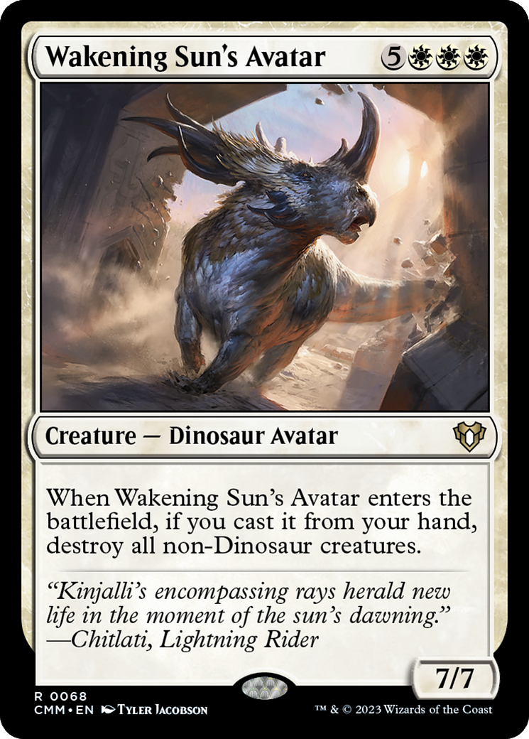 Wakening Sun's Avatar [Commander Masters] - The Mythic Store | 24h Order Processing