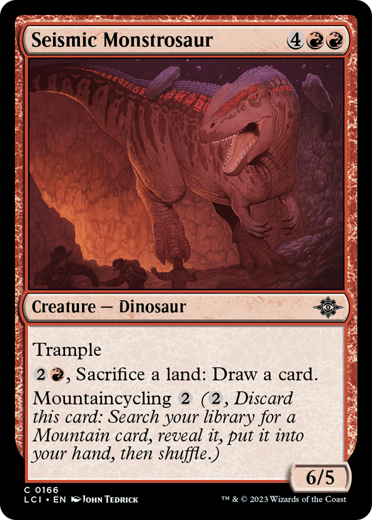 Seismic Monstrosaur [The Lost Caverns of Ixalan] - The Mythic Store | 24h Order Processing