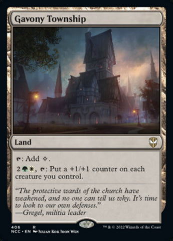 Gavony Township [Streets of New Capenna Commander] - The Mythic Store | 24h Order Processing