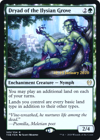 Dryad of the Ilysian Grove [Theros Beyond Death Prerelease Promos] - The Mythic Store | 24h Order Processing