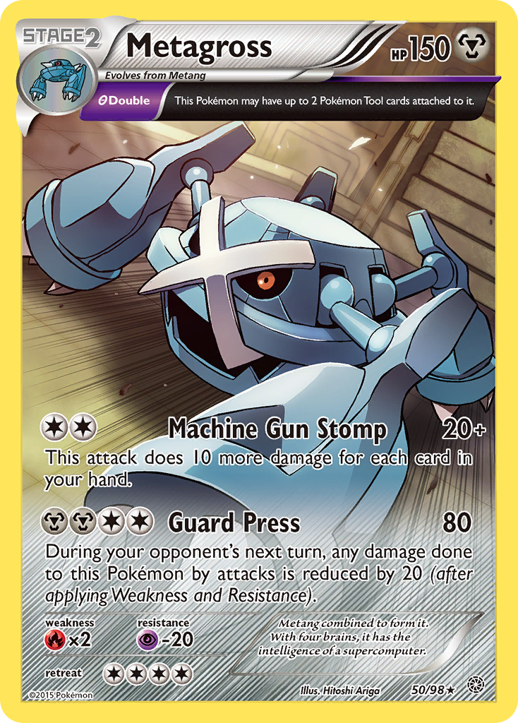 Metagross (50/98) [XY: Ancient Origins] - The Mythic Store | 24h Order Processing