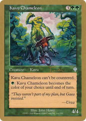 Kavu Chameleon (Jan Tomcani) [World Championship Decks 2001] - The Mythic Store | 24h Order Processing