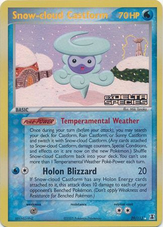 Snow-cloud Castform (29/113) (Stamped) [EX: Delta Species] - The Mythic Store | 24h Order Processing