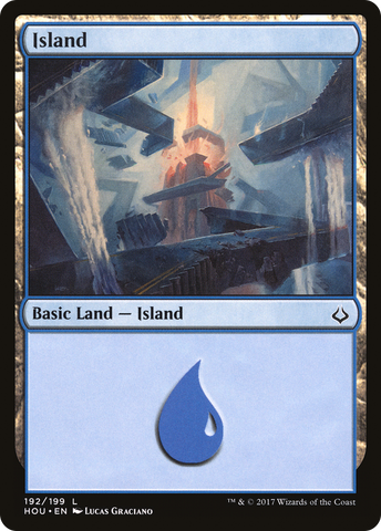 Island (192) [Hour of Devastation] - The Mythic Store | 24h Order Processing