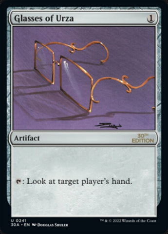 Glasses of Urza [30th Anniversary Edition] - The Mythic Store | 24h Order Processing