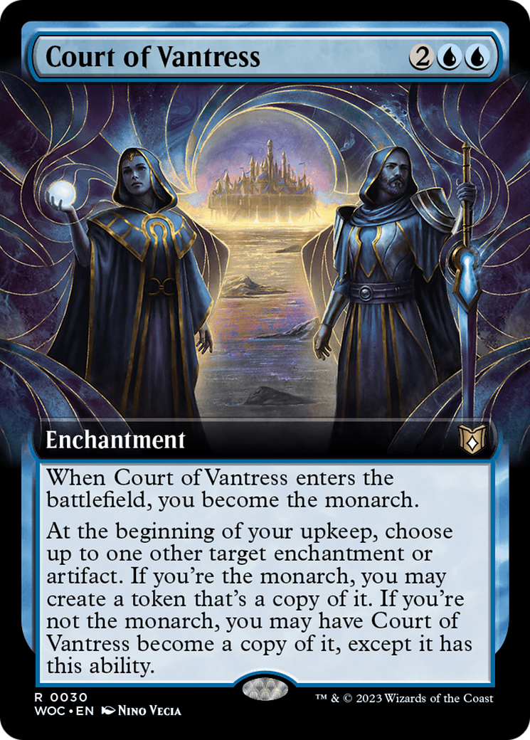 Court of Vantress (Extended Art) [Wilds of Eldraine Commander] - The Mythic Store | 24h Order Processing