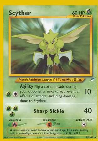 Scyther (55/105) [Neo Destiny Unlimited] - The Mythic Store | 24h Order Processing