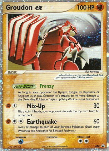 Groudon ex (038) [Nintendo: Black Star Promos] - The Mythic Store | 24h Order Processing