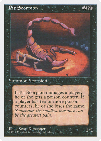 Pit Scorpion [Fourth Edition] - The Mythic Store | 24h Order Processing