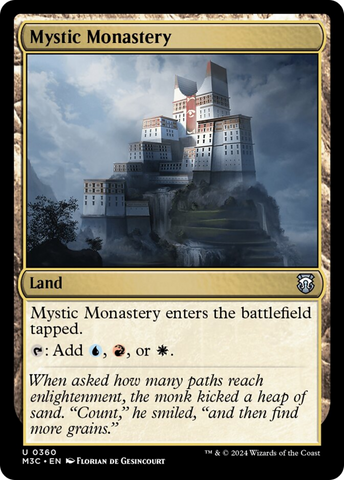 Mystic Monastery [Modern Horizons 3 Commander] - The Mythic Store | 24h Order Processing