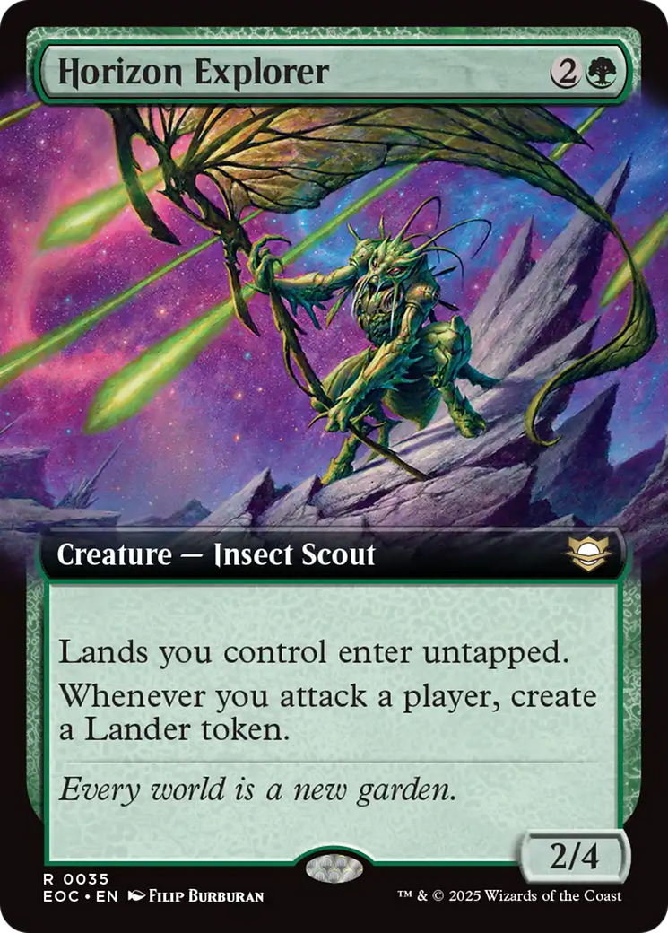 Horizon Explorer (Extended Art) [Edge of Eternities Commander] - The Mythic Store | 24h Order Processing