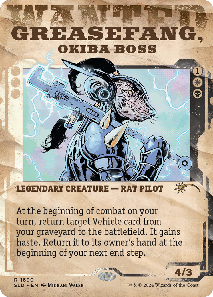 Greasefang, Okiba Boss [Secret Lair Drop Series] - The Mythic Store | 24h Order Processing