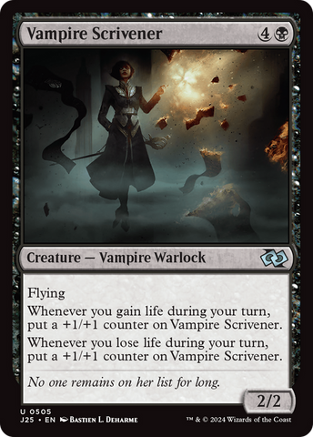 Vampire Scrivener [Foundations Jumpstart] - The Mythic Store | 24h Order Processing