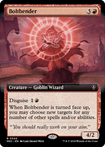 Boltbender (Extended Art) [Murders at Karlov Manor Commander] - The Mythic Store | 24h Order Processing