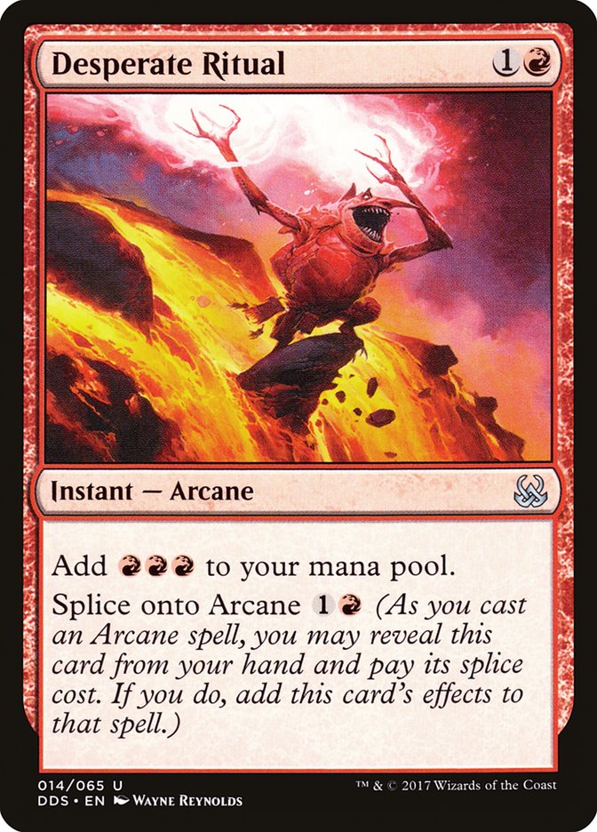 Desperate Ritual [Duel Decks: Mind vs. Might] - The Mythic Store | 24h Order Processing