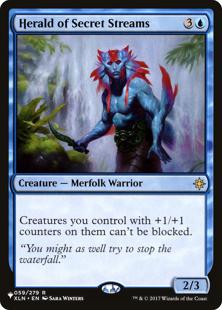 Herald of Secret Streams [The List] - The Mythic Store | 24h Order Processing