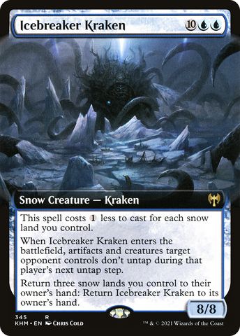 Icebreaker Kraken (Extended Art) [Kaldheim] - The Mythic Store | 24h Order Processing