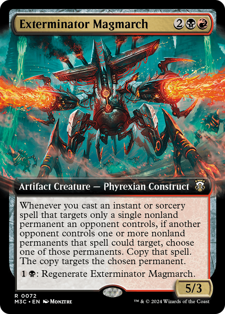 Exterminator Magmarch (Extended Art) [Modern Horizons 3 Commander] - The Mythic Store | 24h Order Processing