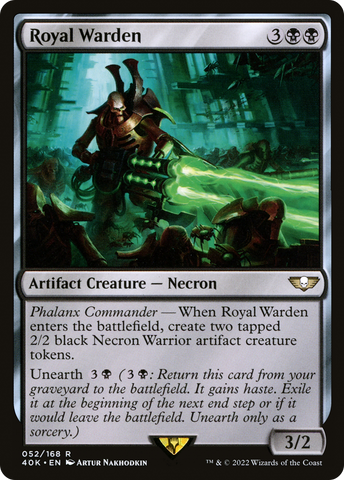 Royal Warden [Warhammer 40,000] - The Mythic Store | 24h Order Processing