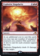 Explosive Singularity [Kamigawa: Neon Dynasty Prerelease Promos] - The Mythic Store | 24h Order Processing