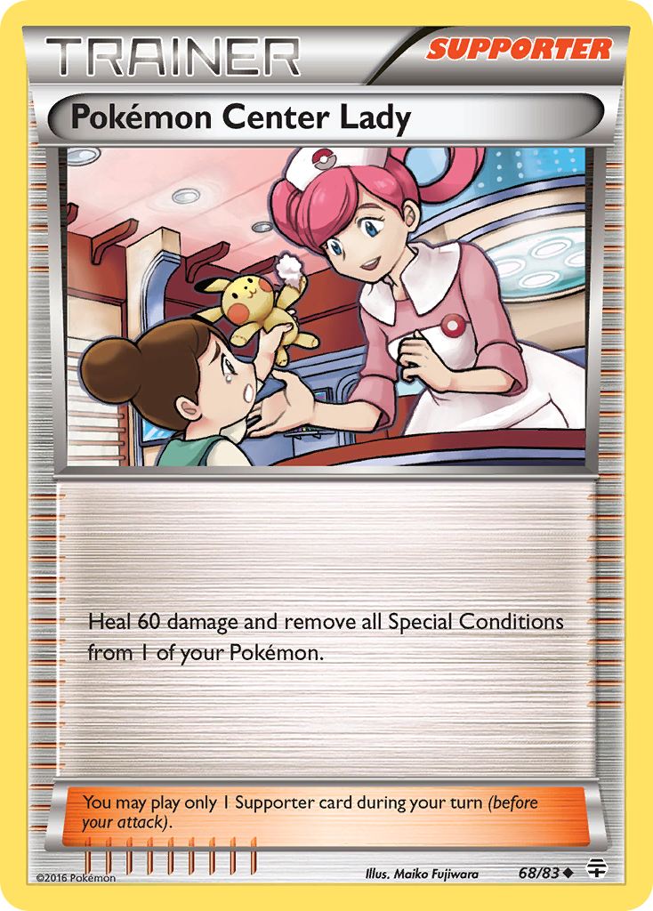 Pokemon Center Lady (68/83) [XY: Generations] - The Mythic Store | 24h Order Processing