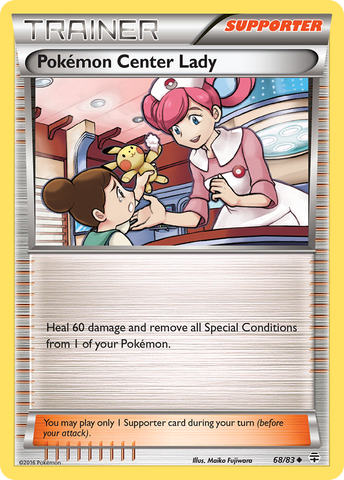 Pokemon Center Lady (68/83) [XY: Generations] - The Mythic Store | 24h Order Processing