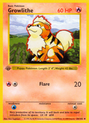 Growlithe (28/102) (Shadowless) [Base Set 1st Edition] - The Mythic Store | 24h Order Processing