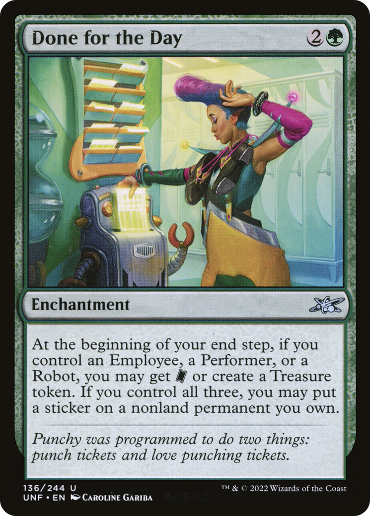 Done for the Day [Unfinity] - The Mythic Store | 24h Order Processing