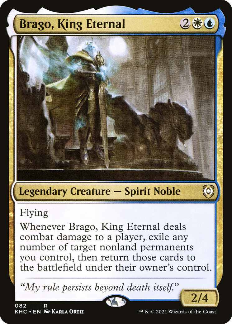 Brago, King Eternal [Kaldheim Commander] - The Mythic Store | 24h Order Processing