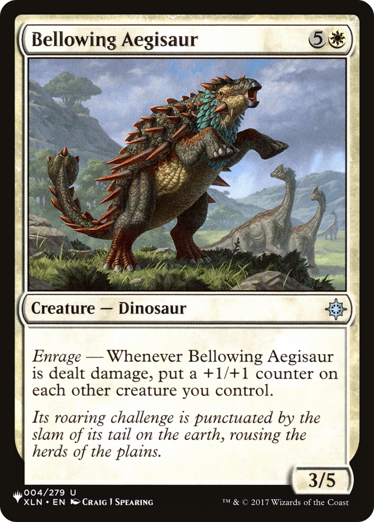 Bellowing Aegisaur [The List] - The Mythic Store | 24h Order Processing