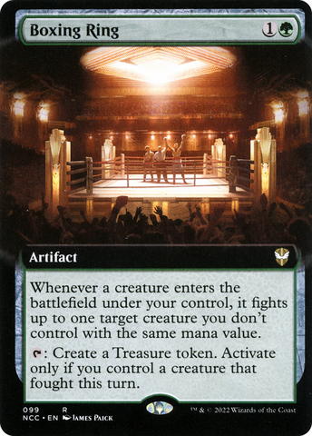 Boxing Ring (Extended Art) [Streets of New Capenna Commander] - The Mythic Store | 24h Order Processing