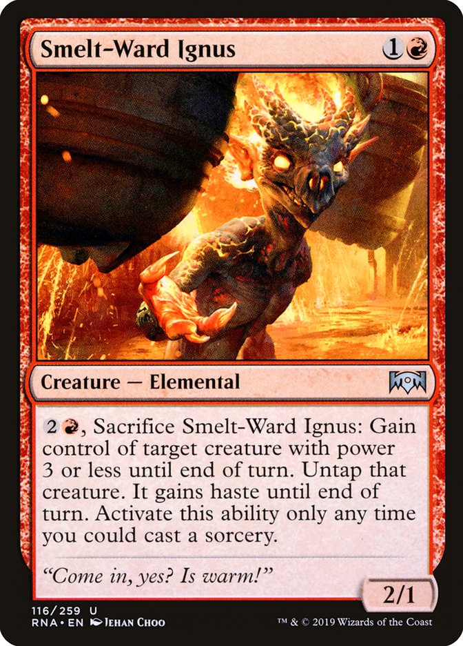 Smelt-Ward Ignus [Ravnica Allegiance] - The Mythic Store | 24h Order Processing