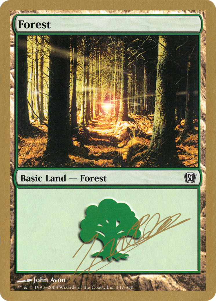 Forest (jn347) (Julien Nuijten) [World Championship Decks 2004] - The Mythic Store | 24h Order Processing