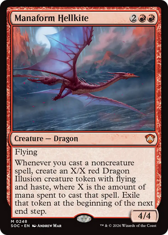 Manaform Hellkite [Secrets of Strixhaven Commander] - The Mythic Store | 24h Order Processing