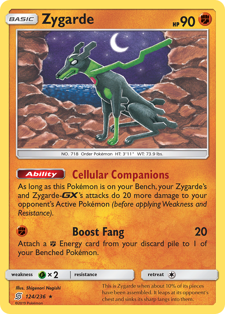 Zygarde (124/236) [Sun & Moon: Unified Minds] - The Mythic Store | 24h Order Processing