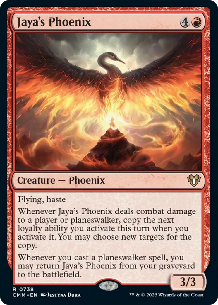 Jaya's Phoenix [Commander Masters] - The Mythic Store | 24h Order Processing