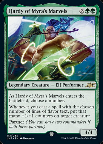 Hardy of Myra's Marvels [Unfinity] - The Mythic Store | 24h Order Processing