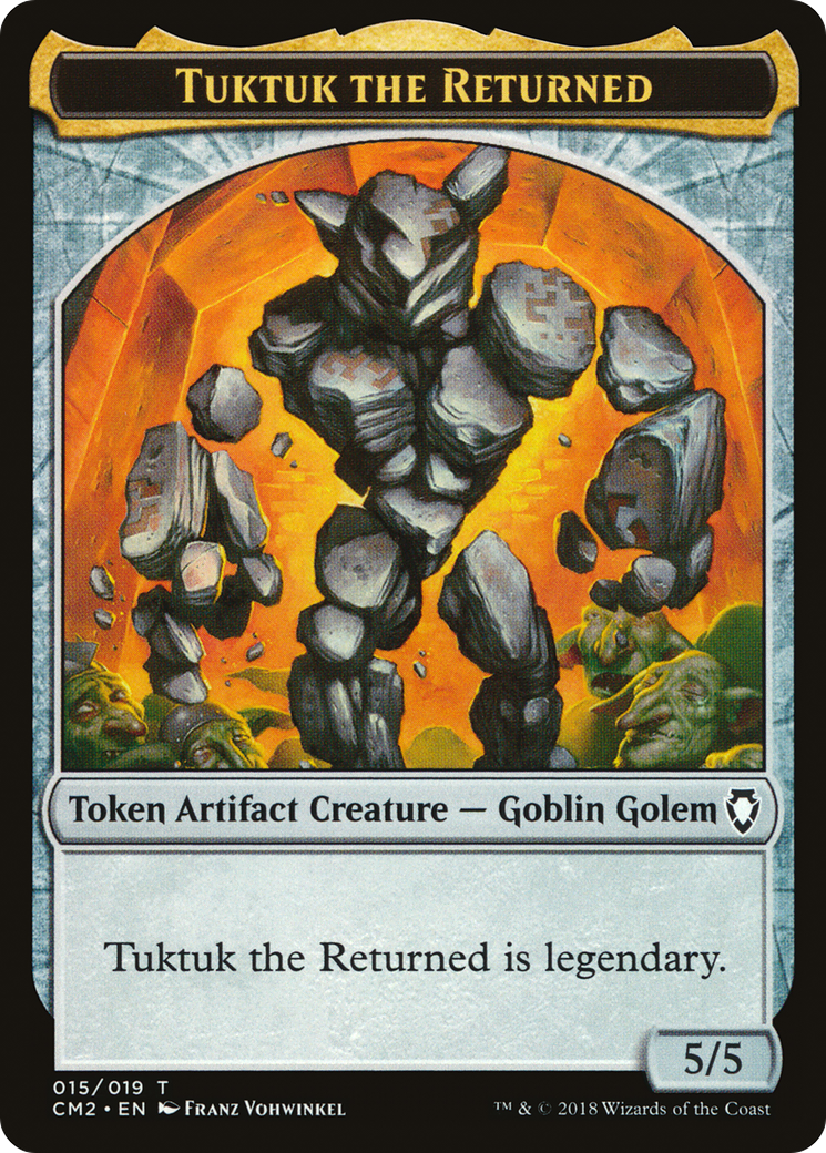 Tuktuk the Returned Token [Commander Anthology Volume II Tokens] - The Mythic Store | 24h Order Processing