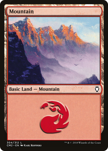 Mountain (304) [Commander Anthology Volume II] - The Mythic Store | 24h Order Processing
