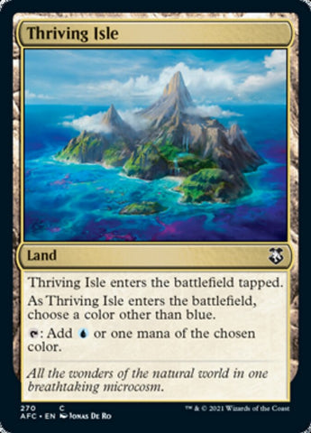Thriving Isle [Dungeons & Dragons: Adventures in the Forgotten Realms Commander] - The Mythic Store | 24h Order Processing