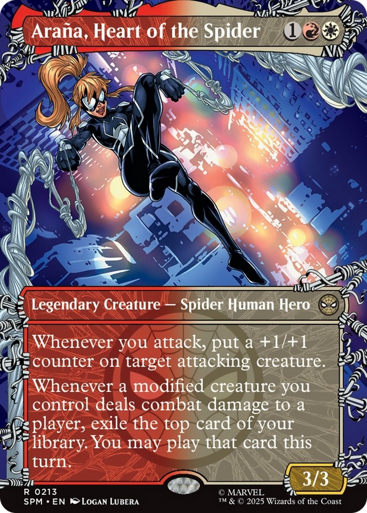 Arana, Heart of the Spider (Borderless) [Marvel's Spider-Man] - The Mythic Store | 24h Order Processing