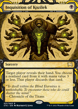 Inquisition of Kozilek (Foil Etched) [Strixhaven: Mystical Archive] - The Mythic Store | 24h Order Processing