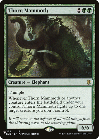 Thorn Mammoth [The List] - The Mythic Store | 24h Order Processing
