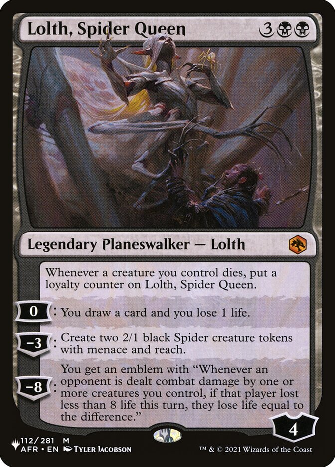 Lolth, Spider Queen [The List] - The Mythic Store | 24h Order Processing